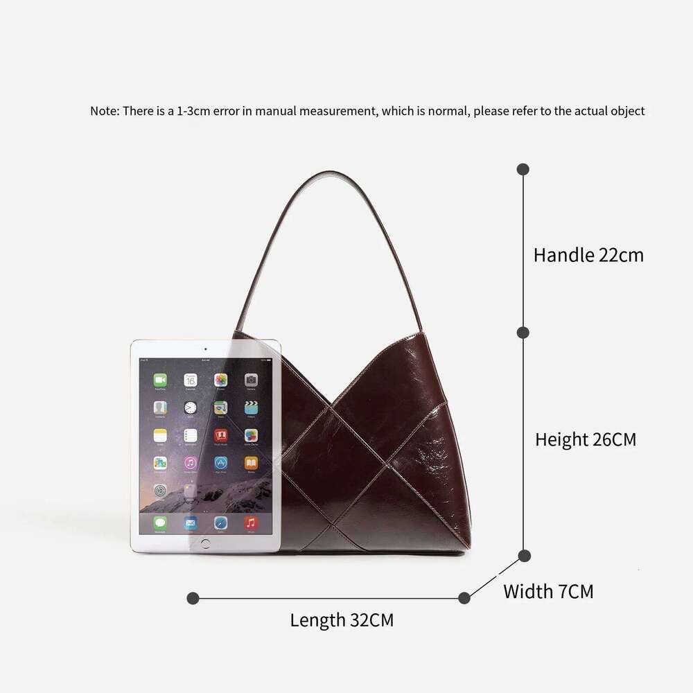 New Genuine Leather Tote Fashion Ladies Casual Large Capacity High Quality Cowhide Shoulder Bag