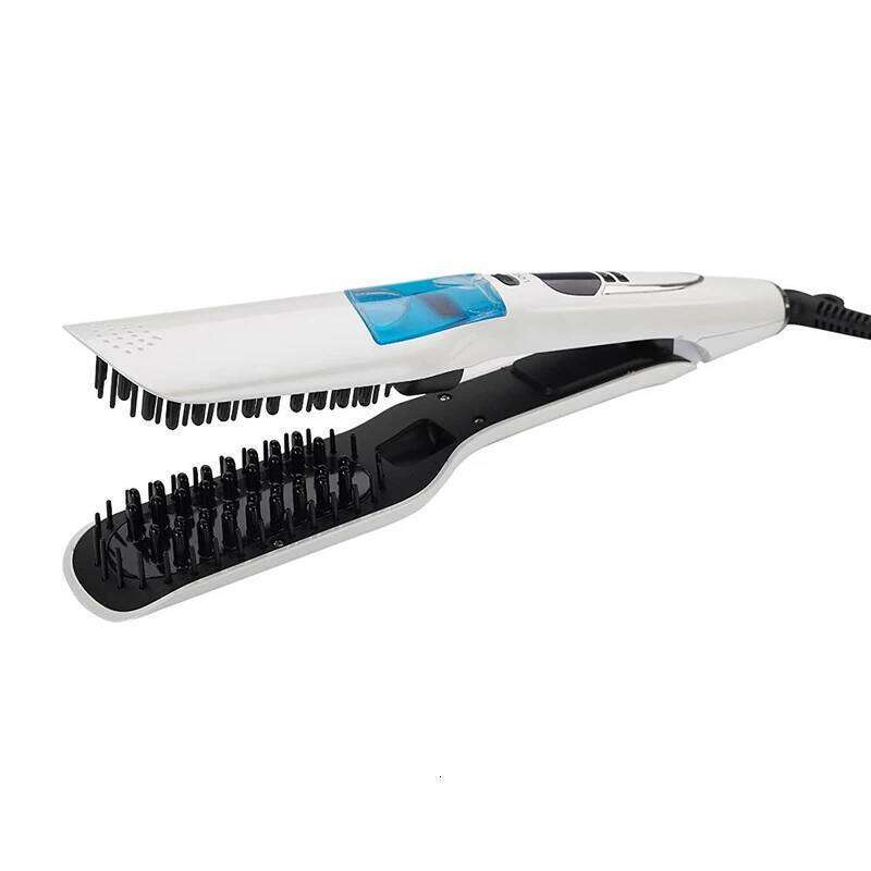 Professional Wet and Dry Comb Spray Straightening Splint Portable Steam Hair