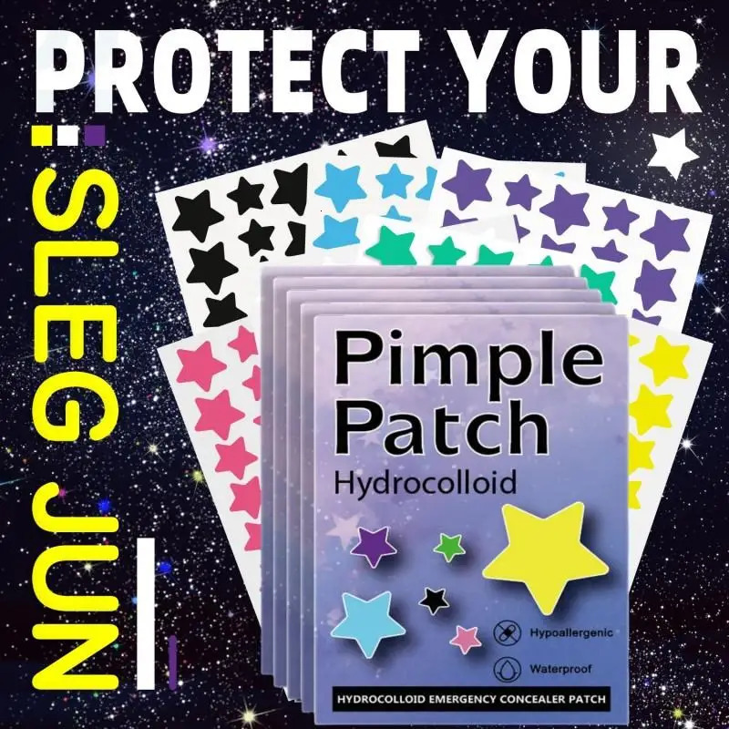 1400pcs Colorful Star Pimple Patch Colorful Invisible Removal Skin Care Stickers Concealer Face Spot Makeup Tools 250726