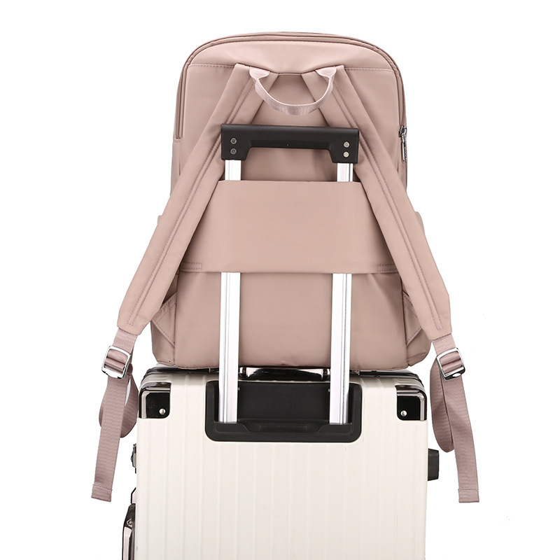 Colorful Fox Women's Large Capacity Fashion Trendy Water-Resistant Nylon Backpack Laptop Bag ddmymoon