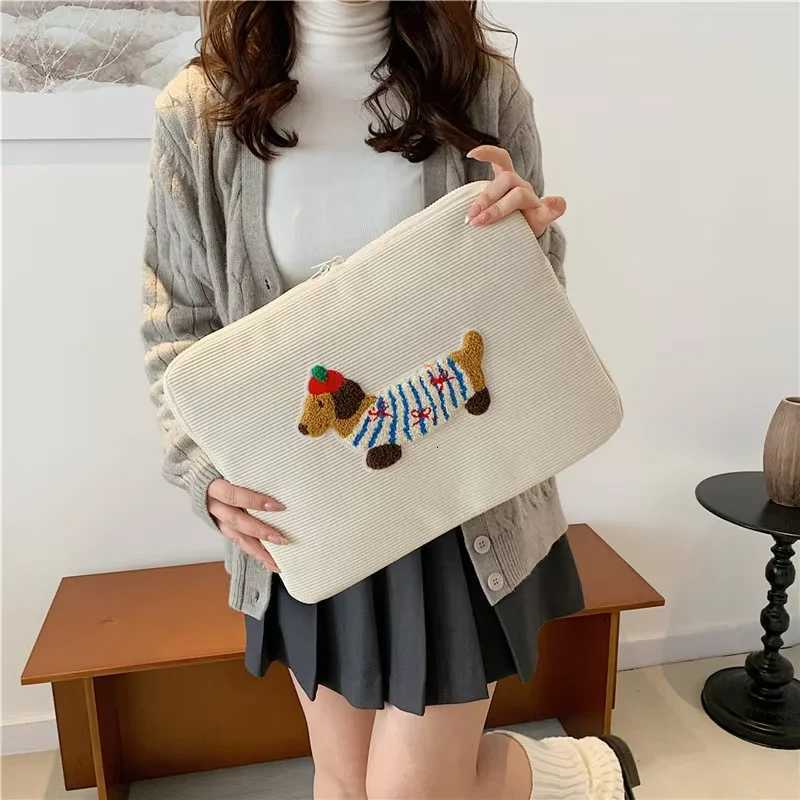 13-14 15-16 Inch Cute Dogs Laptop Sleeve Bag Dachshund Pet Protective Computer Cases Laptop Cover 9.7-11 in Tablet Travel Cover y250730