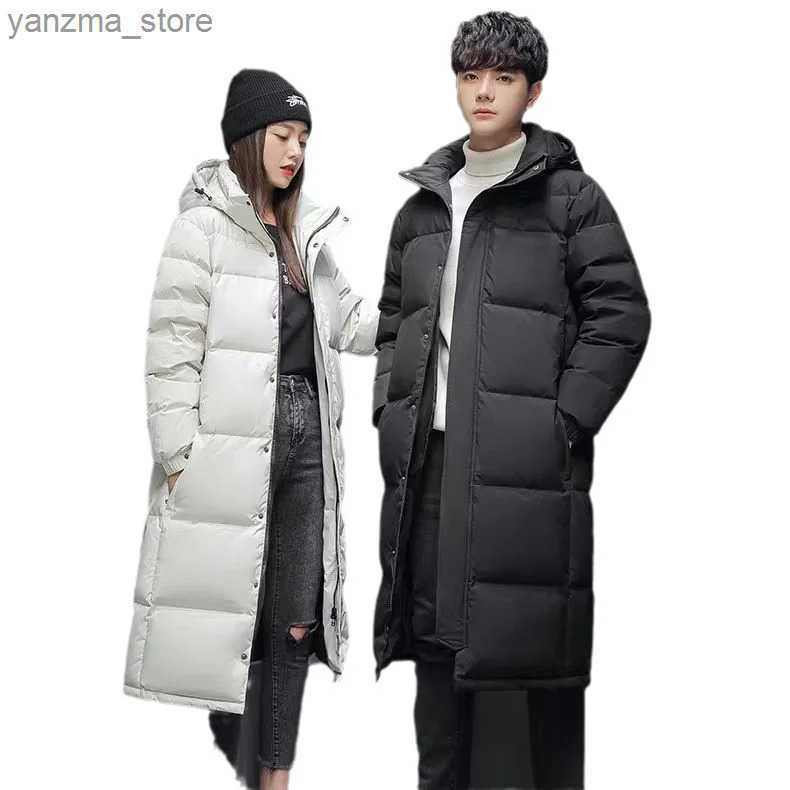 Winter Down Jacket Women White Goose Down Coat Parka Windproof Travel Camping Overcoat Thicken Winter Jacket Coat Hooded Can L250730