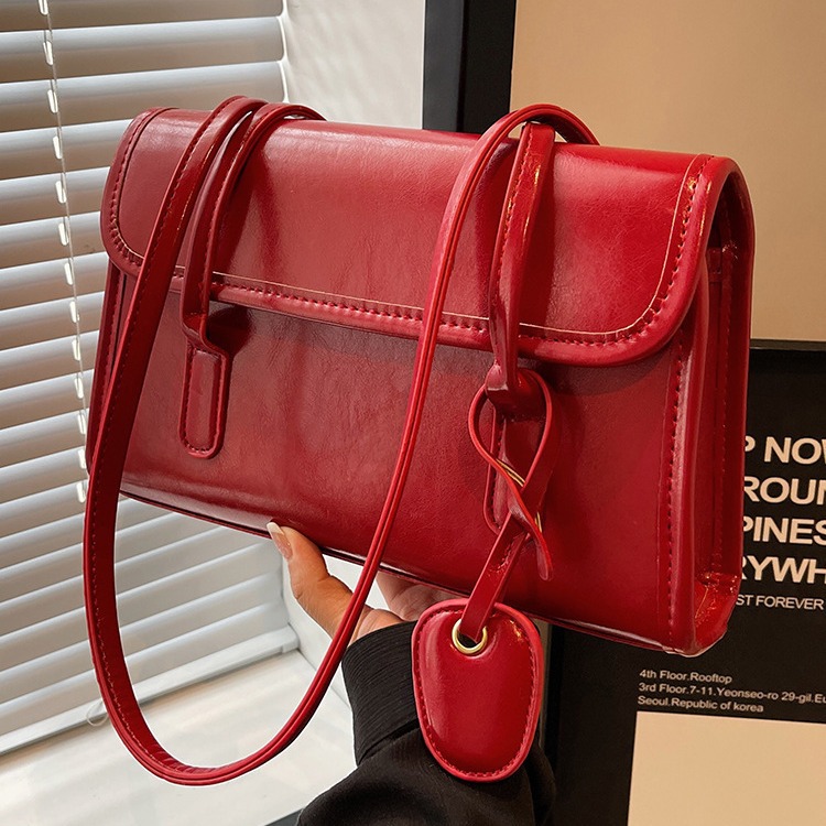 Large capacity underarm bag women's 2025 new high-end women's versatile autumn and winter fashion explosion portable shoulder bag