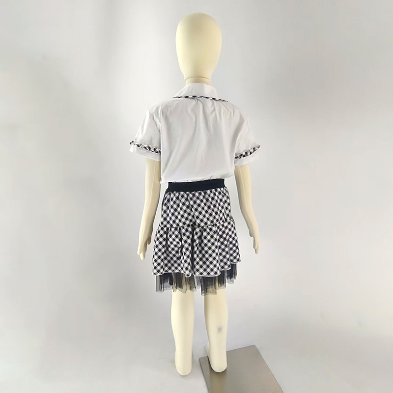 Wholesale customized sweet school uniforms, boys' and girls' sets, uniforms