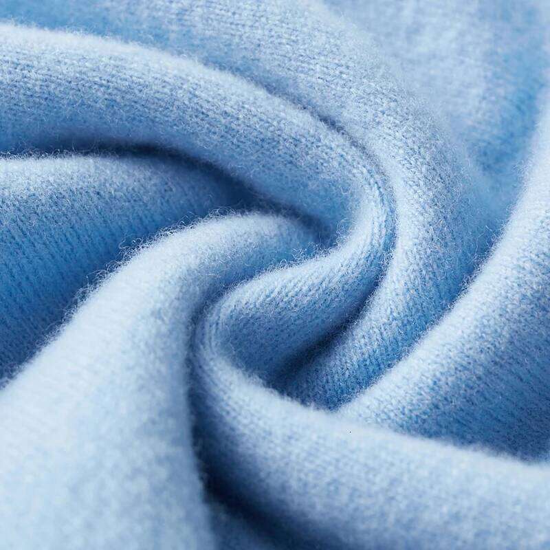 New Men's 100% Pure Merino Wool Sweater Jacket V-Neck Knitted Cardigan Autumn Winter Solid Color Top Casual Basic All-Match MDNG