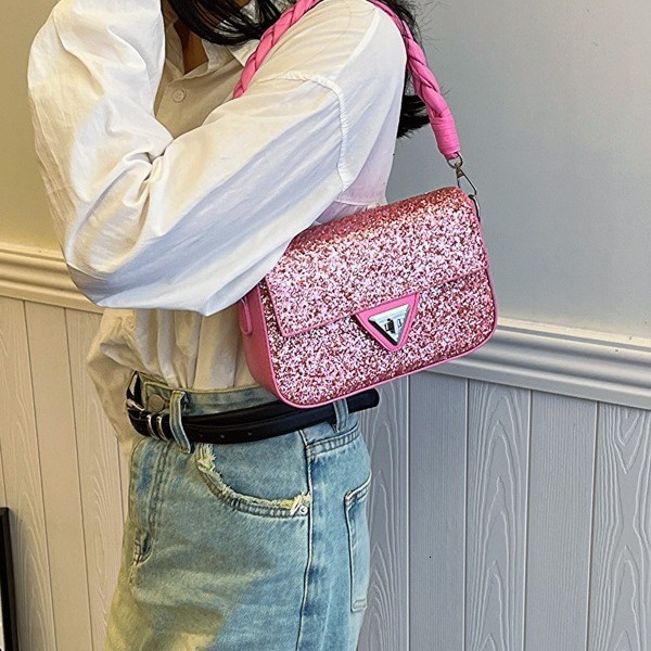 Designer Bag Foreign Trade High-end Bag For Luxury Bag Women New Trendy Fashionable Personality Versatile Hot-selling Elegant Single Shoulder Crossbod