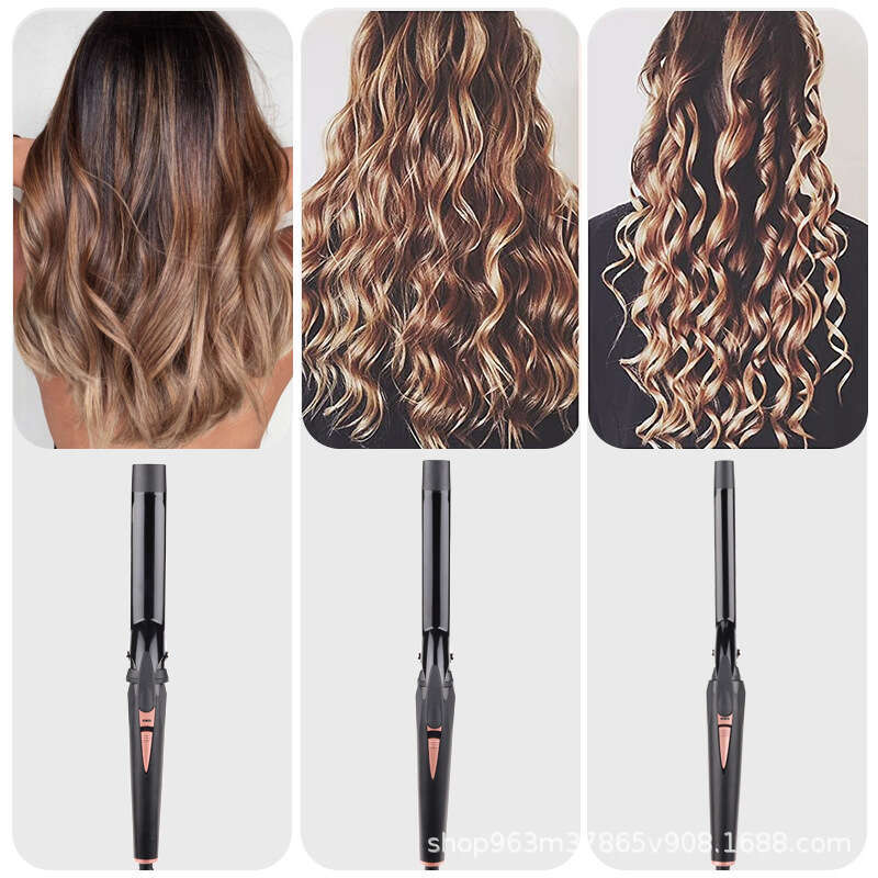 New Single Tube Clip Curler Korean Style Egg Roll Big Wave Hair Styling Tool Curling Iron