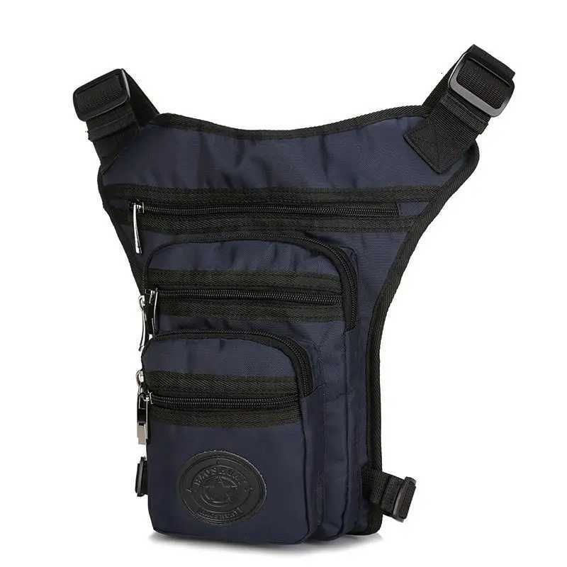 Men Fanny Waist Hip Pack Bum Belt Leg Bag Purse Multi-function Travel Climb Nylon Male Crossbody Motorcycle Rider Drop Bags R250729
