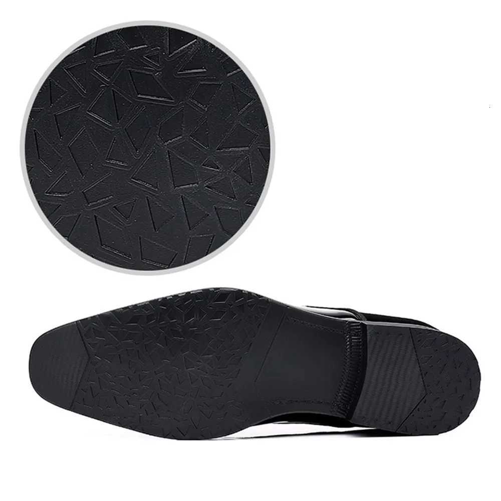 Mens Oxford Shoes Lace Up Formal High Gloss Low Top Square Toe Suit Tuxedo Dress Shoes for Business Casual Shoe for Mens Y250730