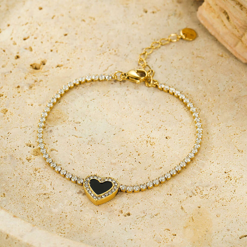 Non-Fading Light High-End Feel Stainless for Women Exquisite Small Jewelry Titanium Steel Bracelet