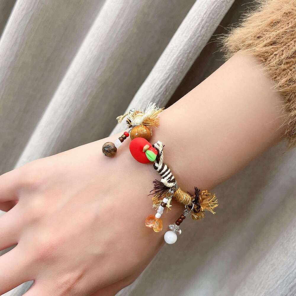 Unique and Elegant High-End Heart Star Bear Chain Women's Fashion Simple Bracelet Necklace d92