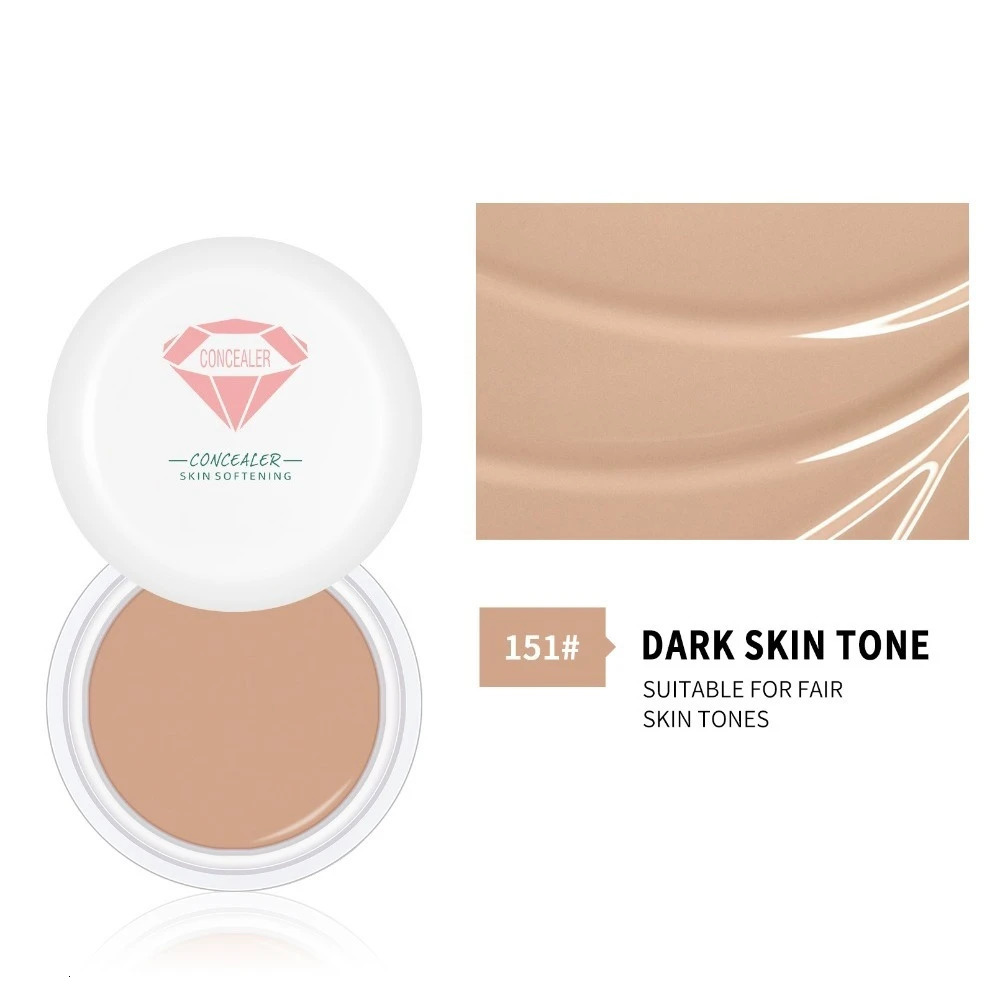 Soft concealer foundation cream delicately covers tattoo spots dark circles concealer makeup 250730