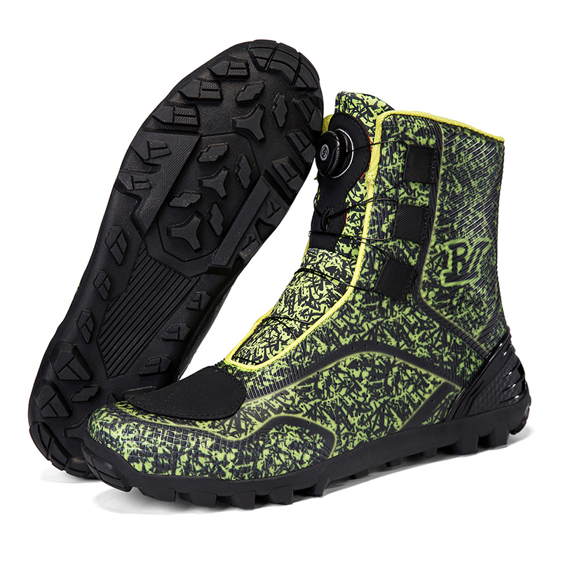 Motorcycle shoes Shoes men high top men's outdoor comfortable non slip wear resistant protection