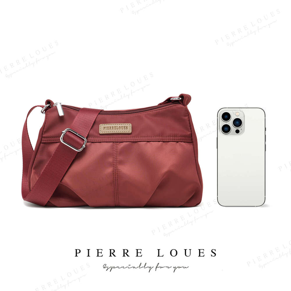 New Sports Wide Strap Oxford Cloth Crossbody Sense of Design Niche Minimalist Large Capacity Shoulder Bag