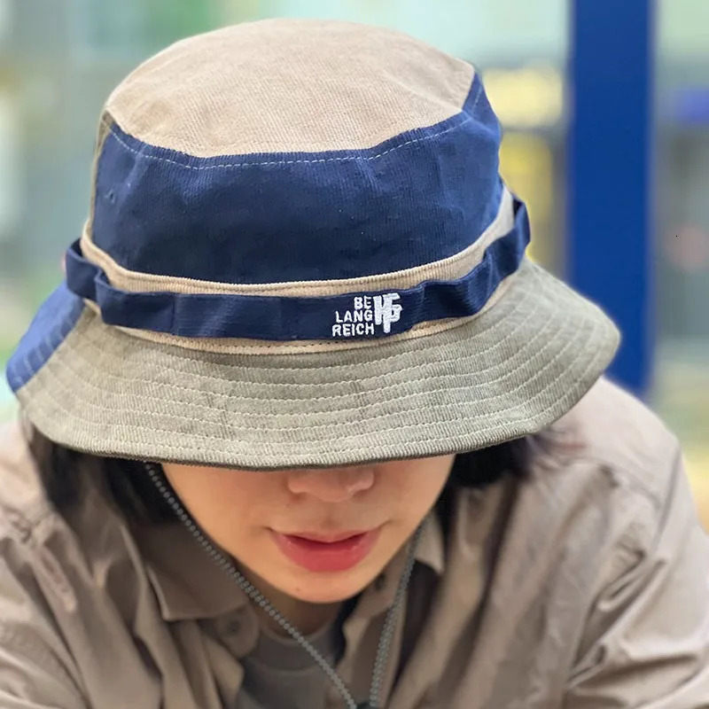 Japanese Street Color Contrast Light Core Plush Hat Fisherman Hat Men Literary Youth Outdoor Mountaineering Sunshade Hat Women 250724