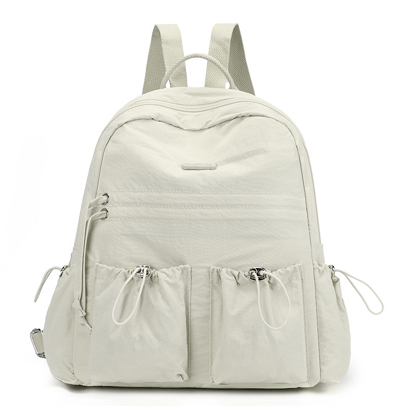 Colorful Fox Korean Style Cute for Women Large Capacity School Lightweight Commuting Versatile Drawstring Backpack ddmymoon