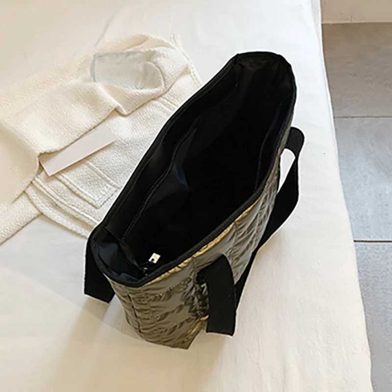 2023 Casual Large Capacity Shoulder Bags For Women Space Cott Handbag Totes Fi Winter Daily Use Bag Womens Bag Y250730