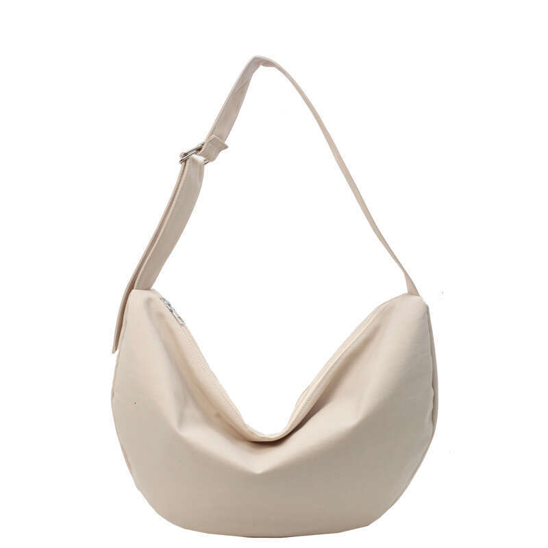 Large Capacity Canvas Versatile Niche Design Crossbody for Men and Women College Students Shoulder Commuter Tote Bag