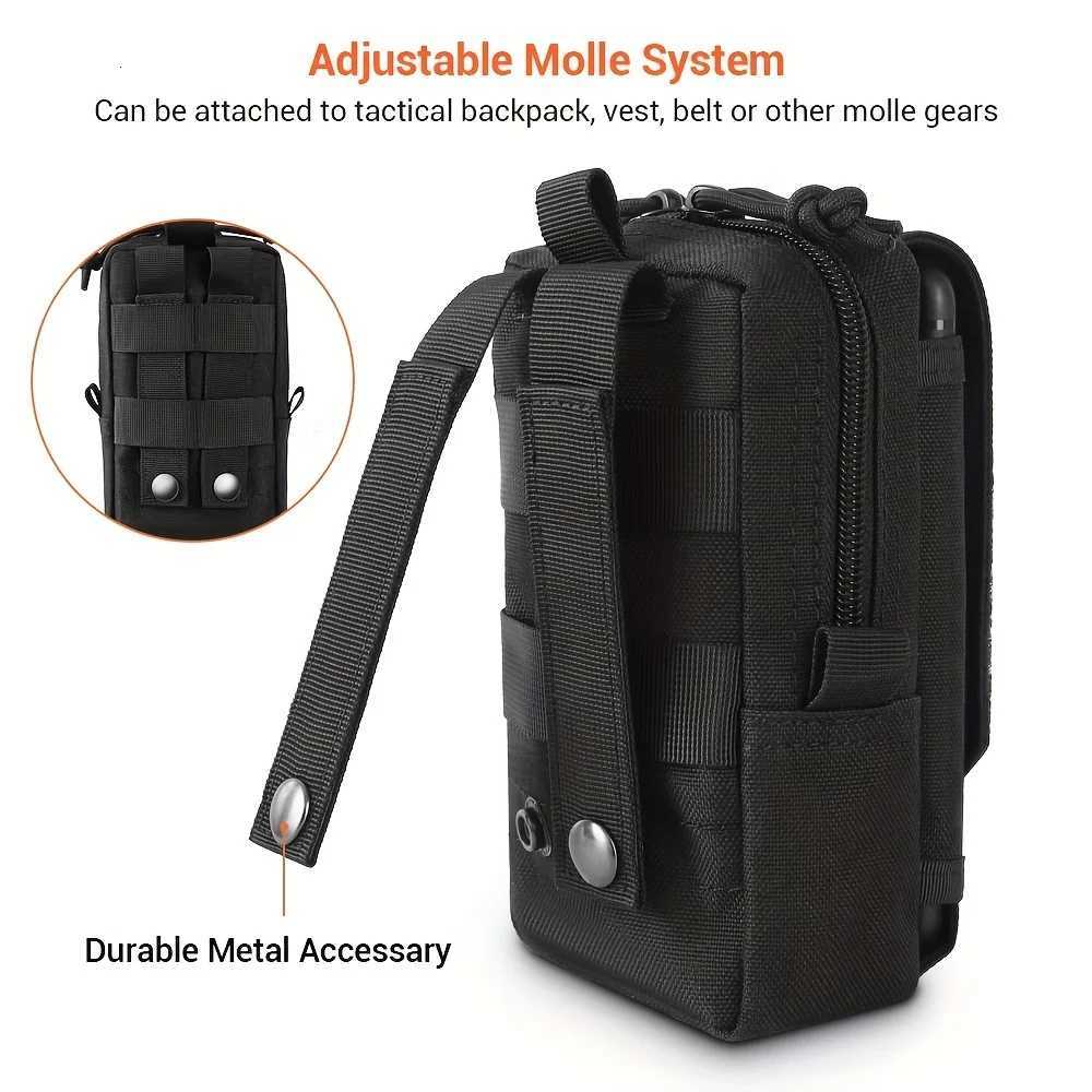 Waist Bag EDC Tool Bag Vest Pouch Mobile Phone Bag Waterproof Sport Hunting Belt Travel Tools R250729