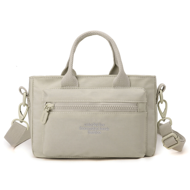 Colorful Fox Women's 2025 New Fashionable Stylish Single Shoulder Handheld Nylon Small Crossbody Cloth Bag ddmymoon