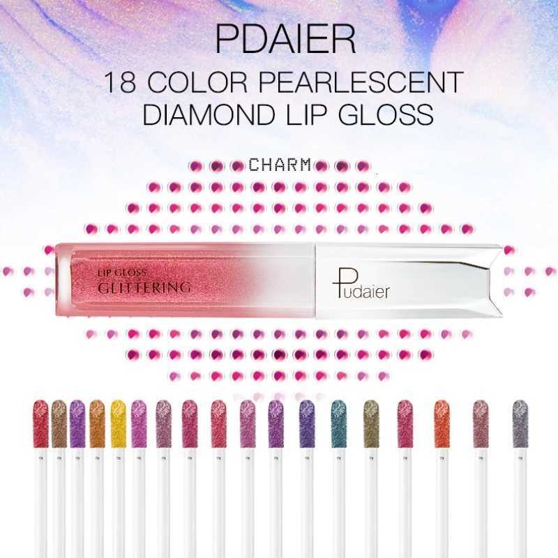 1PC Glitter Lip Gloss Matte Shiny - Waterproof Long Lasting Non-Sticky Vegan - for Party Wedding Daily Makeup G250728