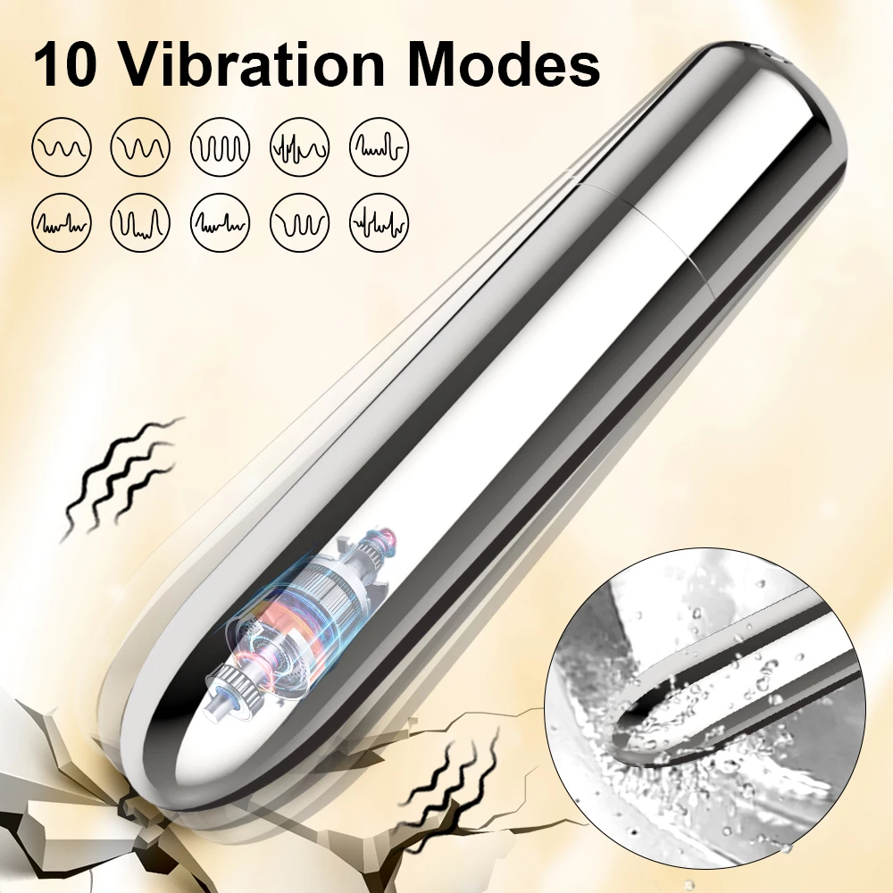 Waterproof Women's Erotic Massage Device with 10 Vibration Levels for Enhanced Sensation LL-B2220