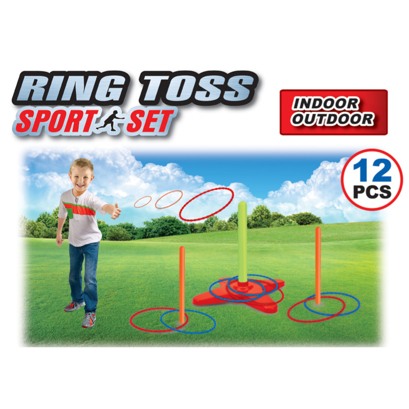 Versatile Training Tool: Heavy Duty Sports Throwing Bag & Ring Set