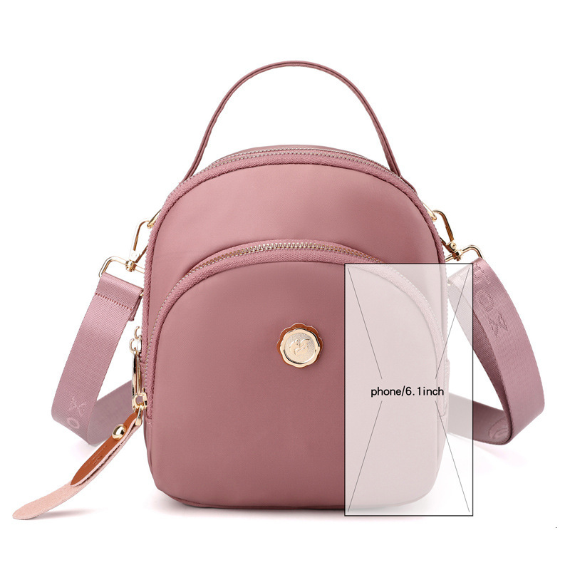 Colorful Fox New Women's Multifunctional Backpack Daily Portable Shoulder Bag Large Capacity Water-Resistant Nylon ddmymoon