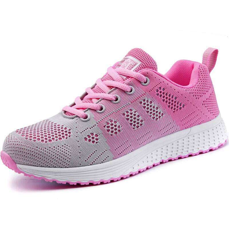 Women's Sneaker Mix Color Sneakers For Women 2025 Baskets Femmes Breatherable Mesh Casual Sports Shoes Woman Flat