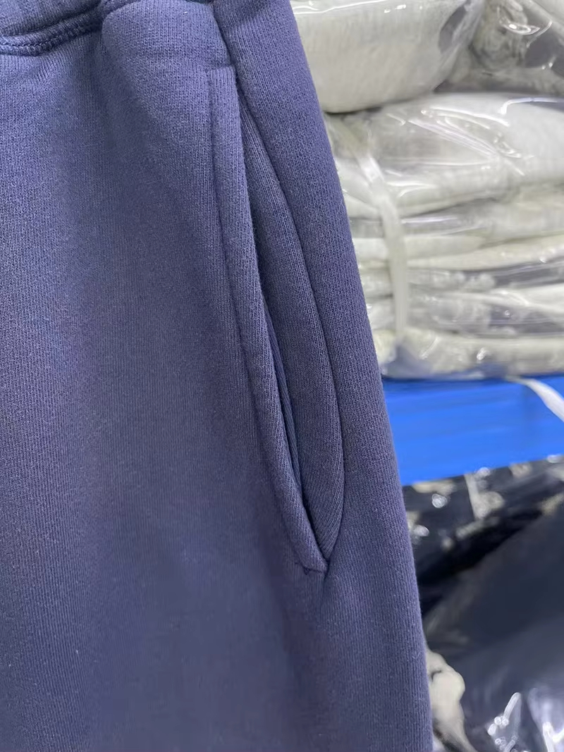 Washed Blue Pants Men Woman Streetwear Drawstring Joggers Sweatpants 2025 New Trousers Oversize L251015