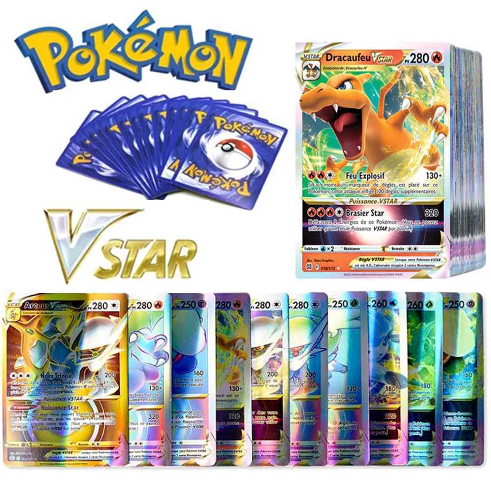New Cards Vstar V GX MEGA TAG TEAM EX Game Battle Card Trainer Energy Shining Cards Game Castellano Children Toy L250729
