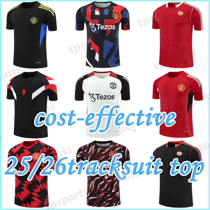 2526 Man ChesteE UnIteD'Sportswear tracksuit top. AMAD GARNACHO DE LIGT HOJLUND MAINOO MOUNT Stone Roses MARTINEZ CASEMIRO RASHFORD B. FERNANDES UNTED