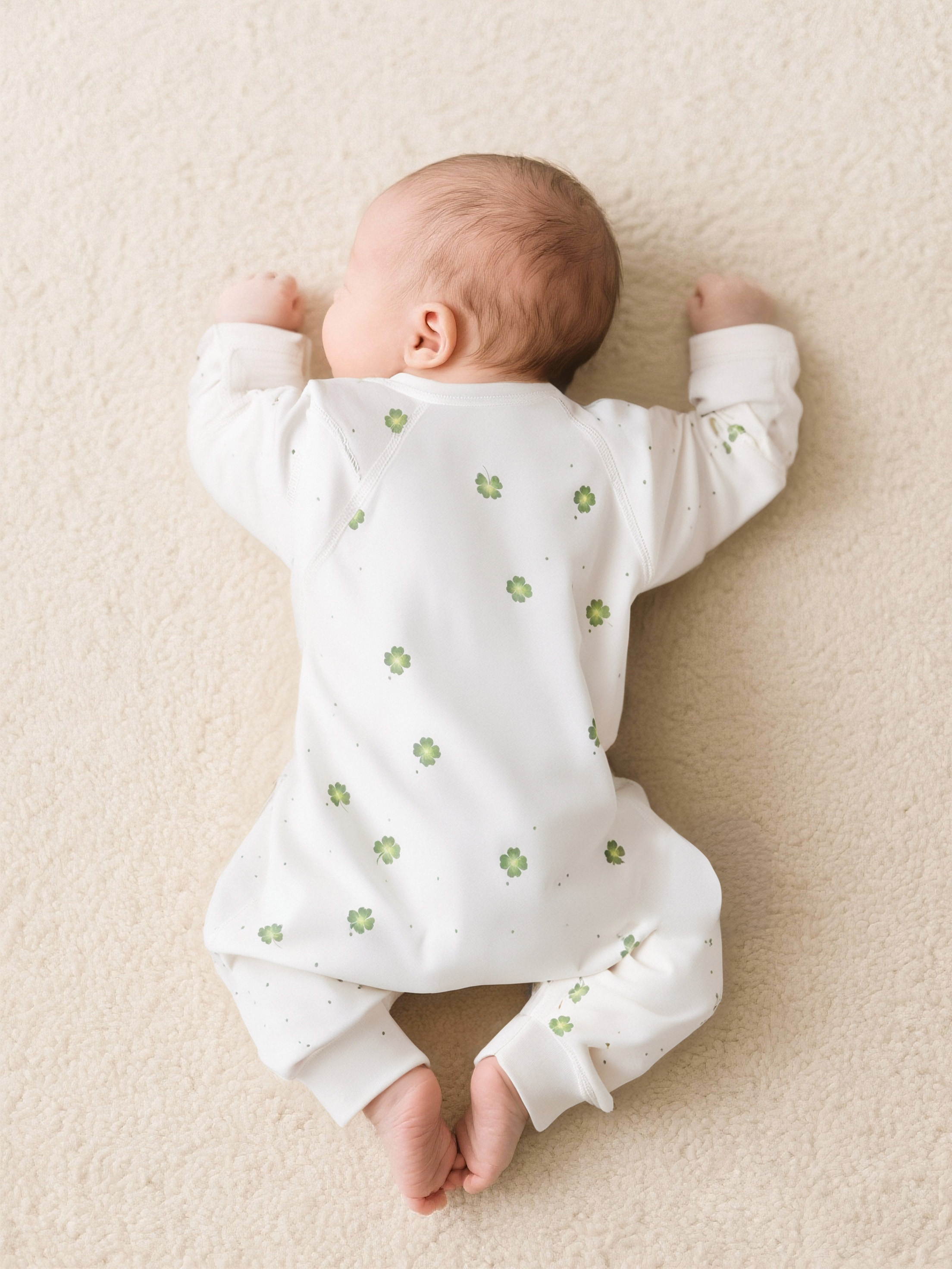 Home Pure Cotton Baby One-Piece Long-Sleeved Newborn Romper Autumn And Winter Cartoon Crawling Clothes Baby Clothes Drop Shipping