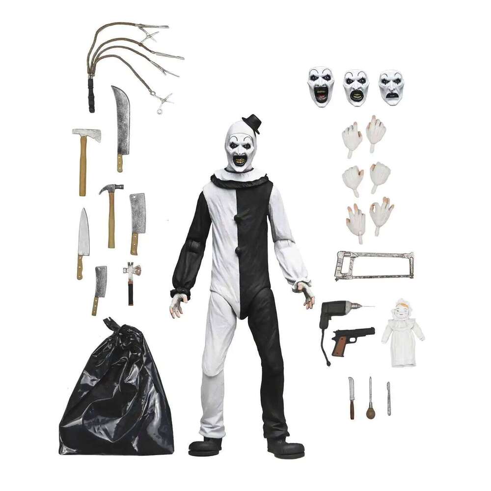 Toys Terrifier Figure Ultimate Art the Clown 17 cm Action Figures Collection Doll Decoration Gift Original Model