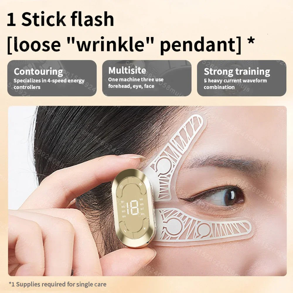 Ems Eye Face Beauty Massage Muscle Stimulator Lifting Anti-Wrinkle Lift Face Skin Care Dark Circles Relieves Fatigue 250725