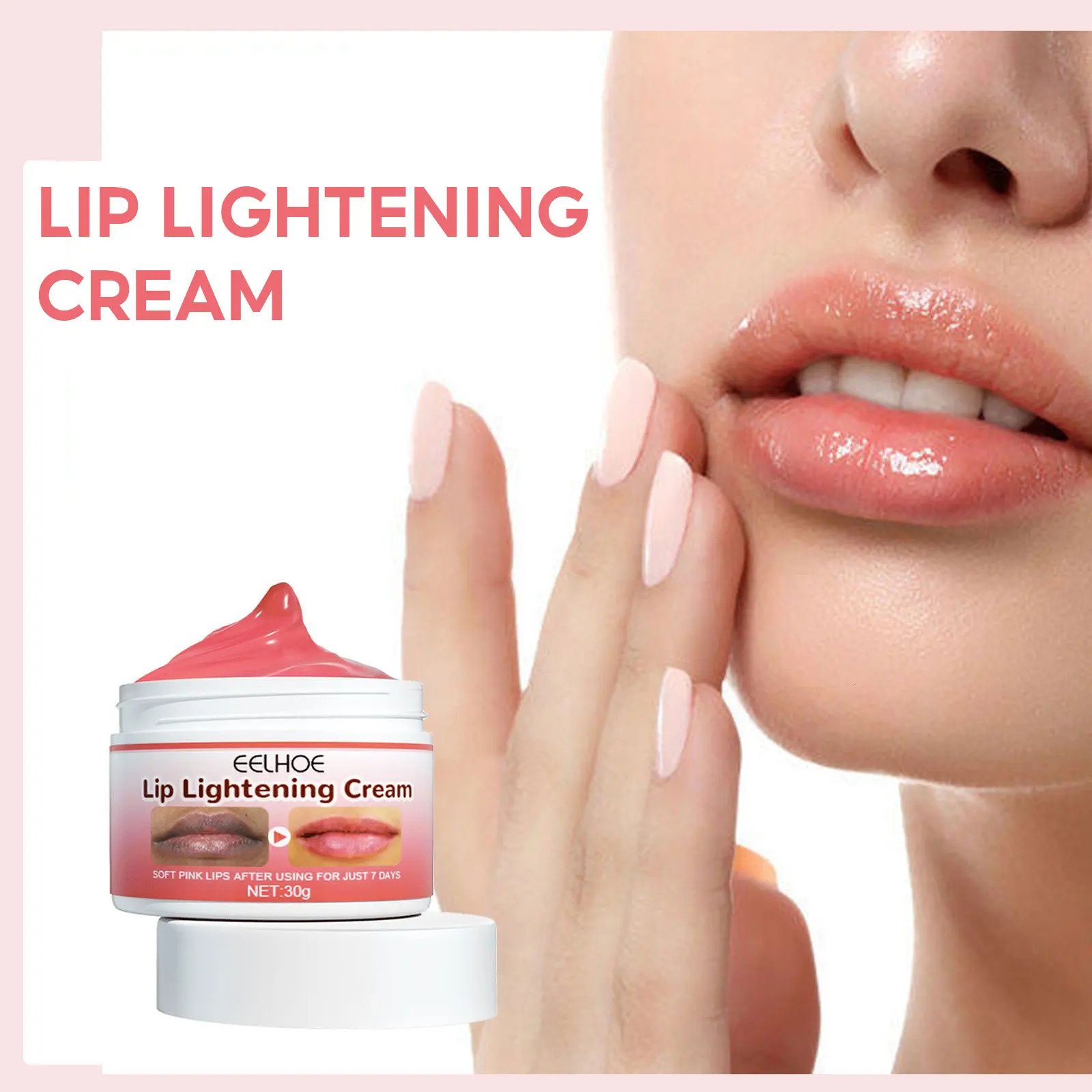 Vitamin E Pink Lip Cream Dark Melanin Lip Remover Moisturizing Brightening Dead Skin Repair Soften Lips Color Cream 250704