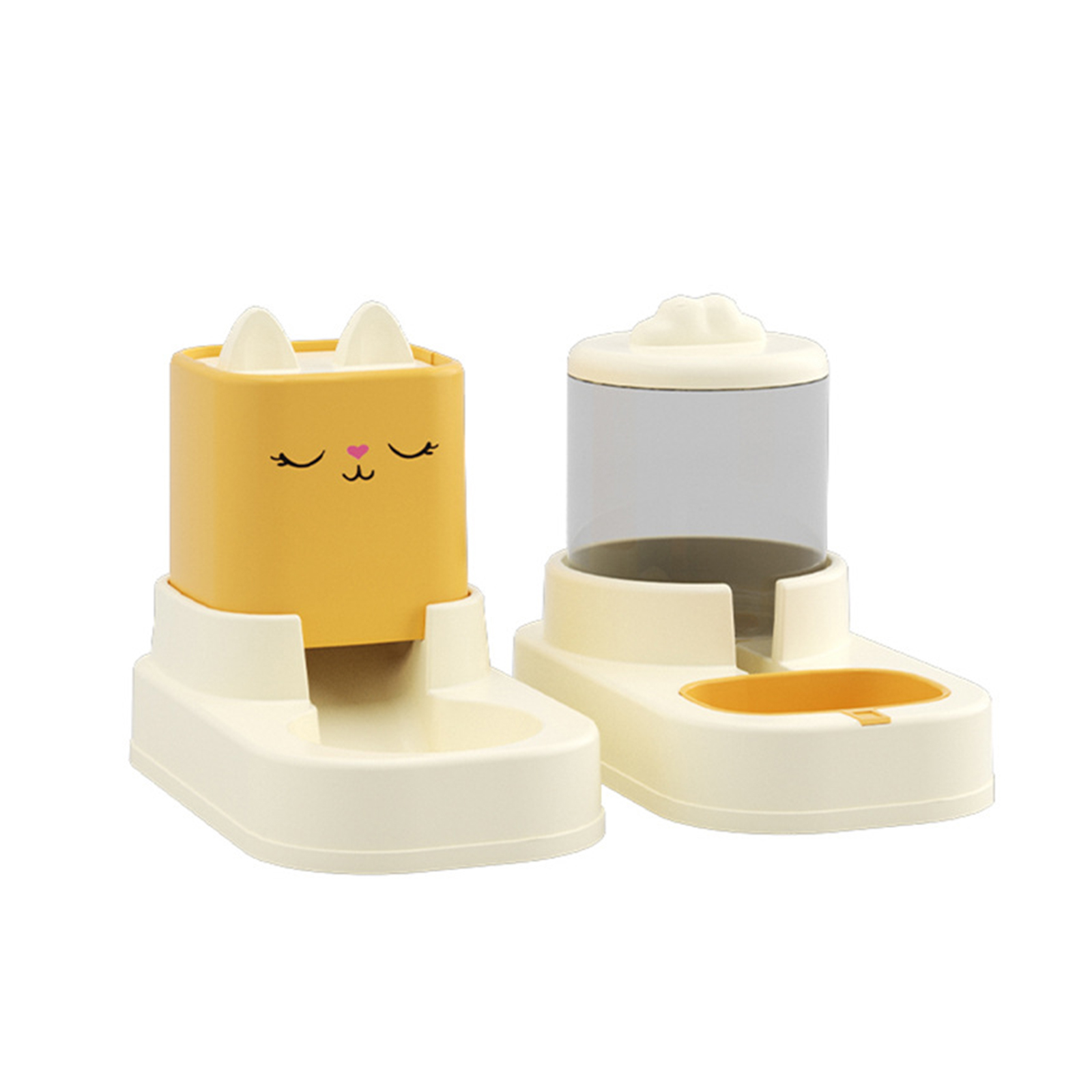 Cat Bowl Dog Bowl Automatic Feeder Cat Food Bowl Bowl Double Bowl Drinking Bowl Integrated Source Manufacturer