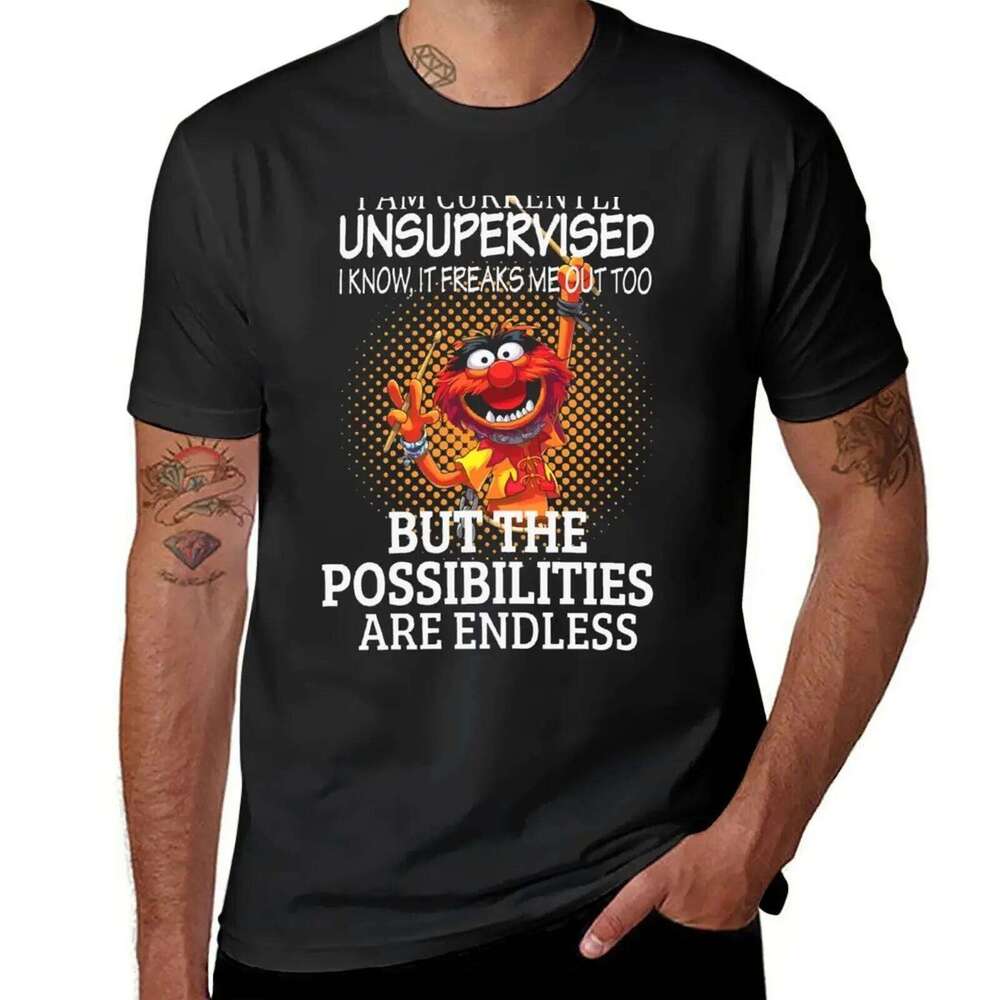 Am Currently Unsupervised I Know, It Freaks Me Out Too But The Possibilities Are Endless T-Shirt sweat t shirt for men