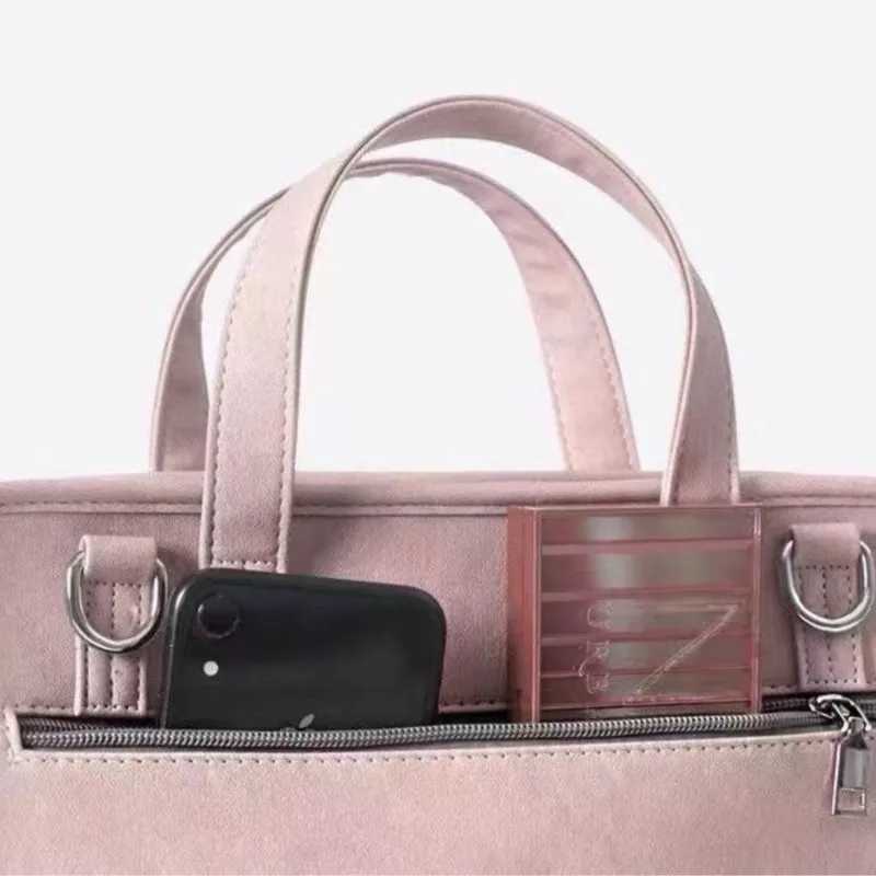 13.3 14 14.1 15.6 16 Inch Khaki Pocket Laptop Bag Wen Off Notebook Sleeve Case Travel Computer Handbag Elegant Luxury y250730