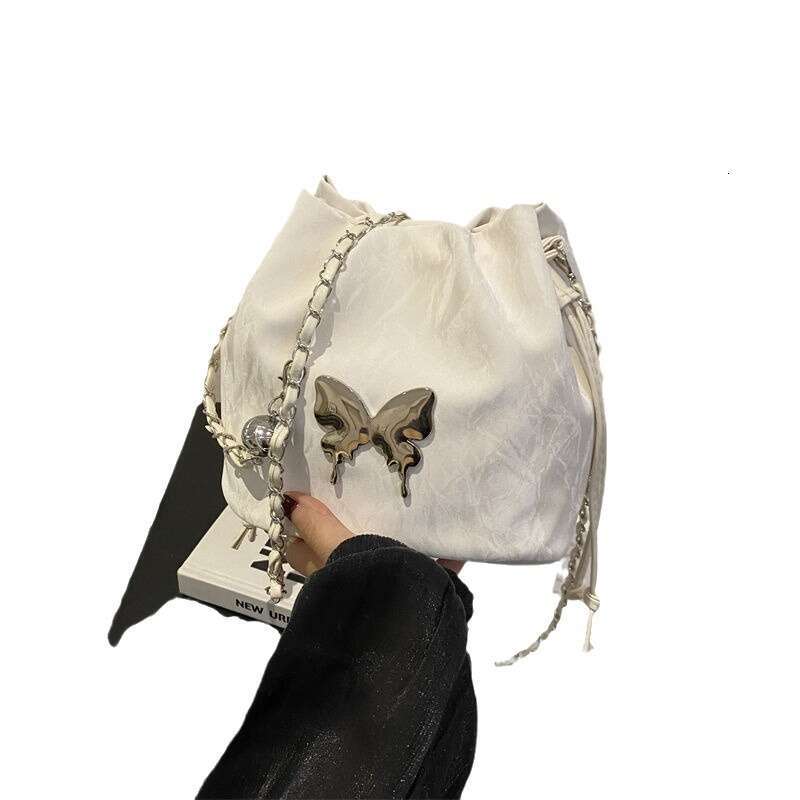 Summer Small for Women 2024 New Design Sense Niche Designer Chain Crossbody Fashion Bucket Bag