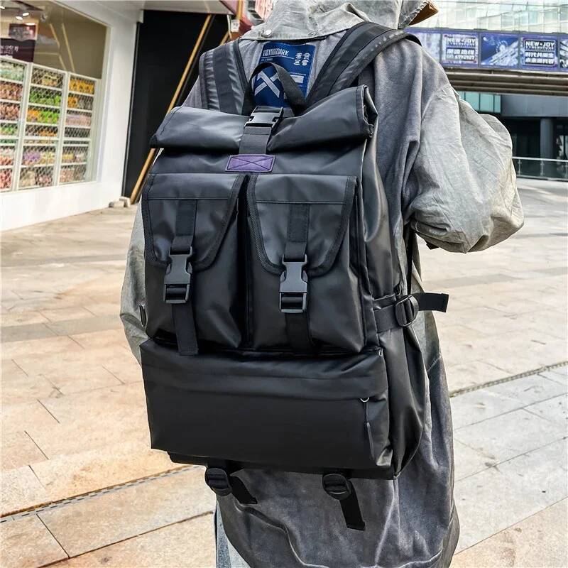 Large Capacity Backpack for Oxford Waterproof Sports Bag Women Men Casual Travel Backbag Trendy School Bags Leisure Handbag high-quality