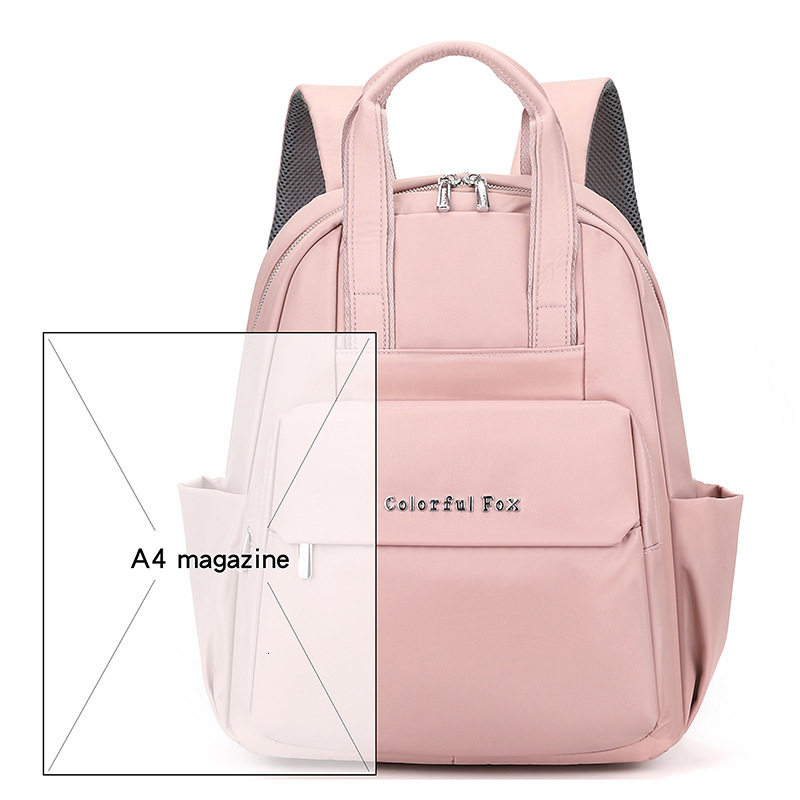 Colorful Fox Large Capacity Women's Outdoor casual Water-Repellent Backpack Travel Computer Bag ddmymoon