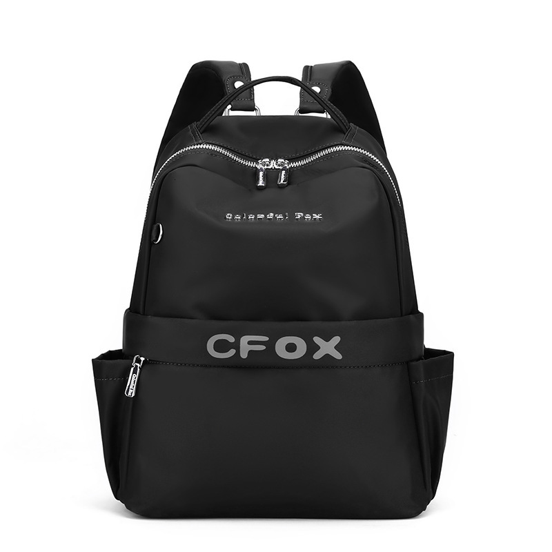 Colorful Fox2025 Women's New Large Capacity Color-Block Multi-Layer Backpack Outdoor Travel School Bag ddmymoon