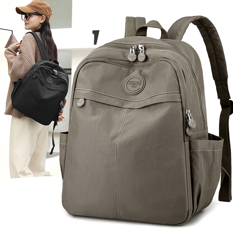 Colorful Fox New Large Capacity for Women Korean Version Water-Resistant Trendy Student School Bag Fashionable Backpack ddmymoon