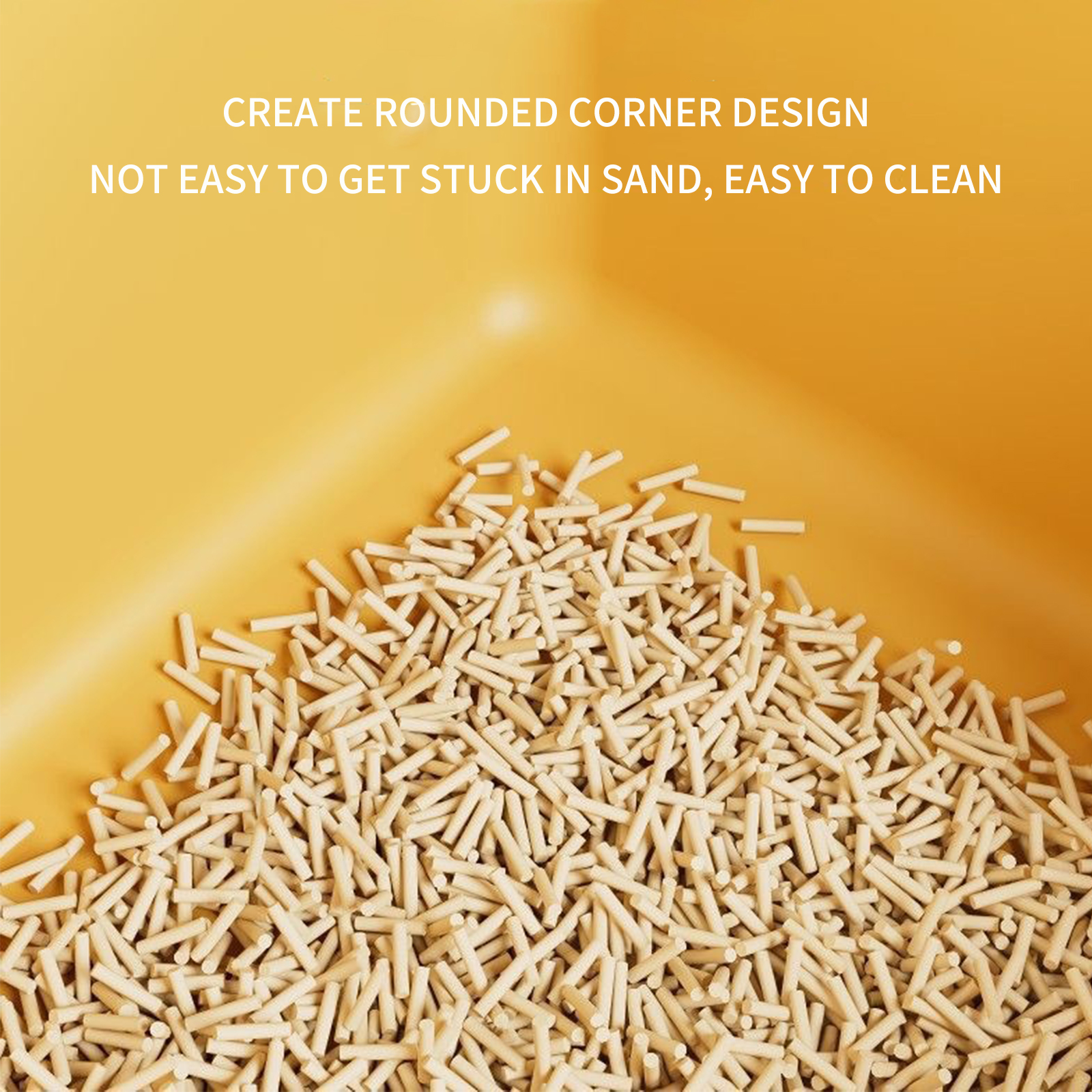 Cat litter box oversized anti splash semi enclosed open cat toilet giant box wholesale of cat supplies