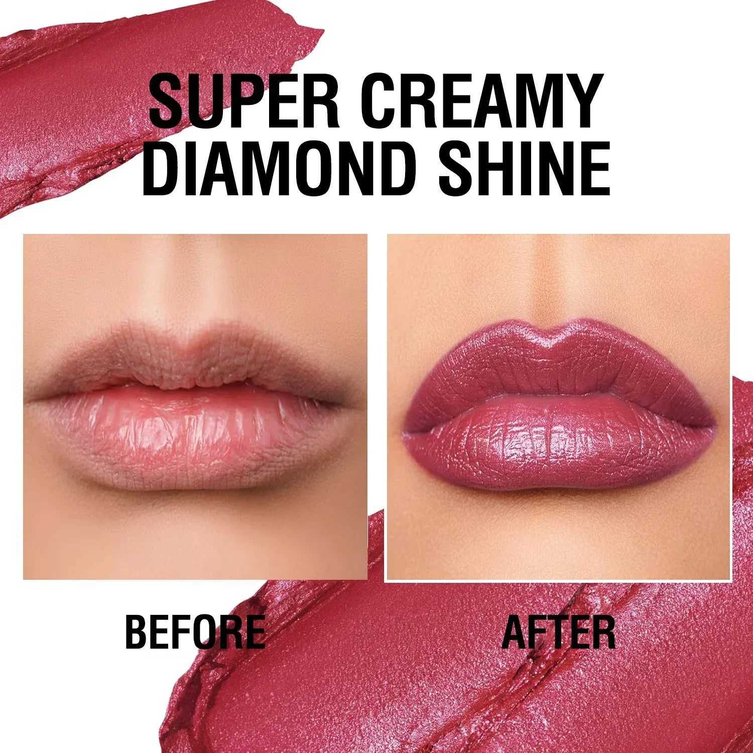 Quicksand Gold Lipstick Fine Glitter Lipstick Moisturizing Silky Mermaid Girl Pink Long-Lasting Waterproof Grapefruit Orange G250729