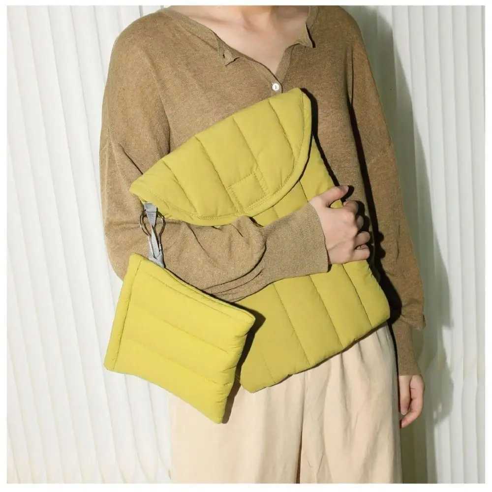 Portable Laptop Bag Soft Notebook Computer Case Waterproof Tablet Sleeve Embroidered Cotton Protective Cover for Lenovo/HP/Dell y250730