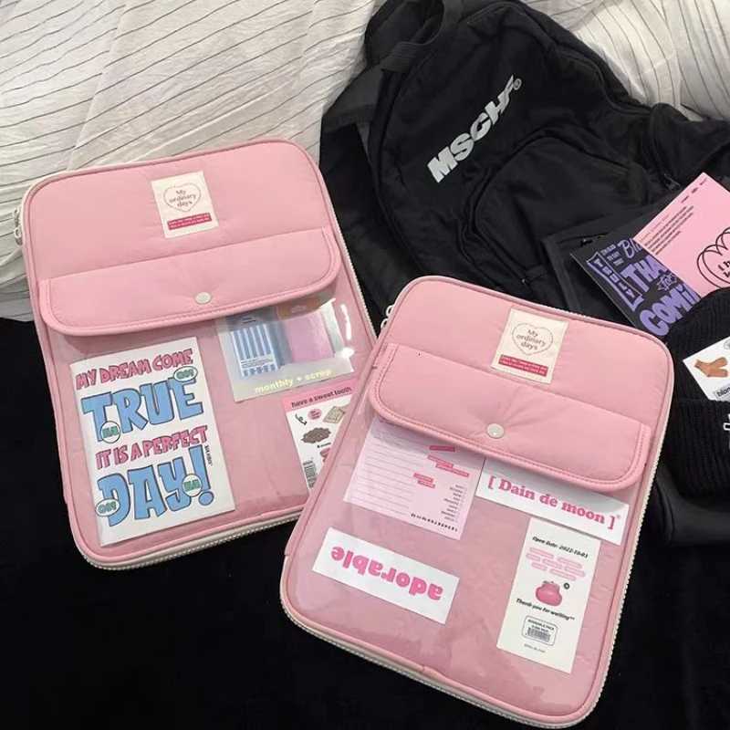 13.3 14 inch Cute Laptop Sleeve Bag for MacBook Pro/Air Notebook Case for iPad Air Pro 11 Air4/5 10.9 10.5 Tablet Pouch Case y250730