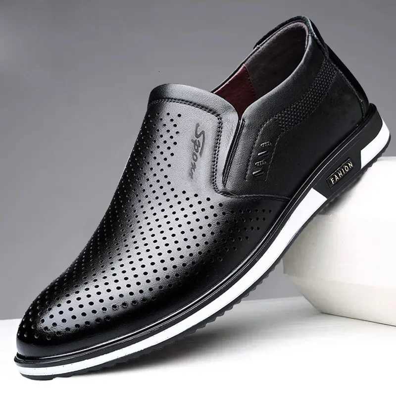 Brand Leather Shoes for Men Designer Loafers High Quality Adt Men Driving Shoes M Footwear Mens Formal Shoes Y250730