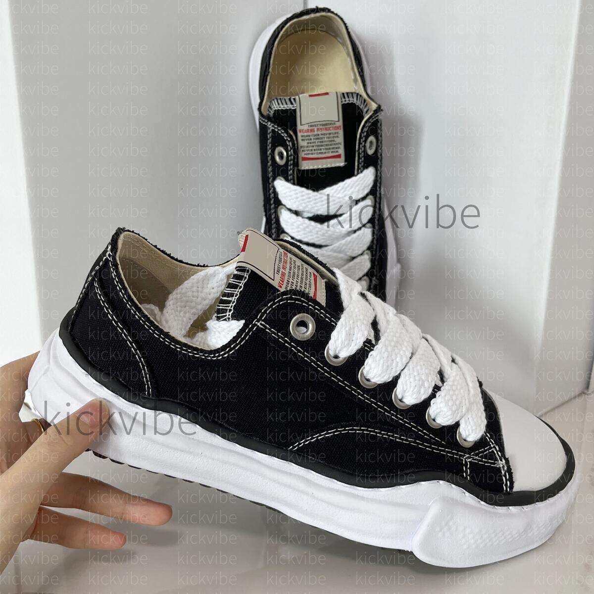 Designer shoes Miharas Peterson OG Sole Canvas Mastermind Blakey Shoes Mihara Men Women New Casual Dissoed Natural Hank Blue Purple Green Black Sneakers with box